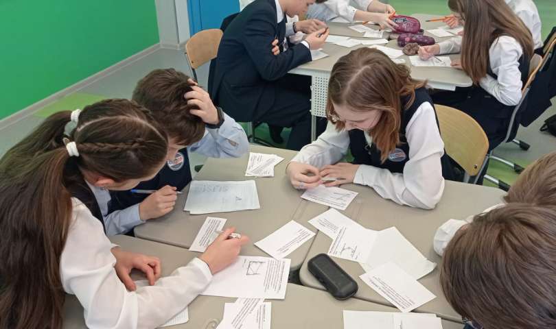 Учащиеся седьмых классов приняли участие в математической игре «Абака»